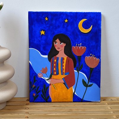 Canvas Over the moon